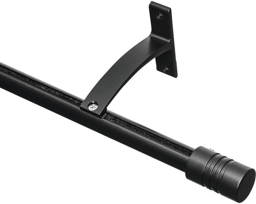 Bară de perdea cu suport pentru decorarea ferestrelor