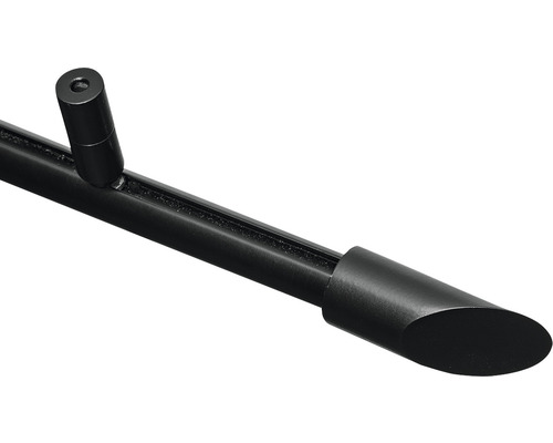 Prim-plan cu un suport de țăruș de împământare metalic negru