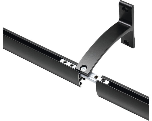 Bară de perdea cu suport