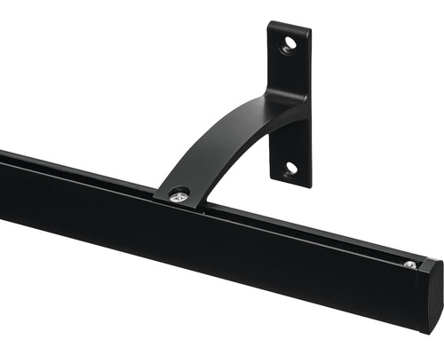 Bară de haine cu suport de perete