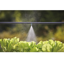 Aspersor Micro Gardena Solo 13323-20 racord 3/16", plastic negru