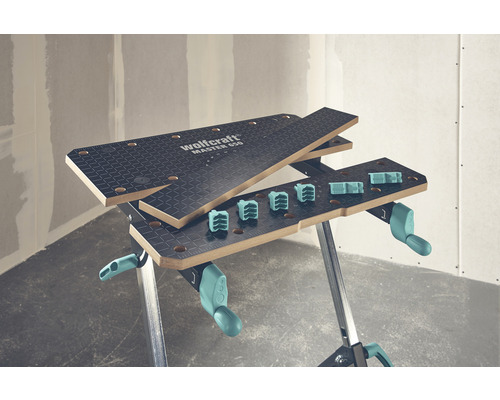 Banc de lucru Wolfcraft Master 650 cu menghine