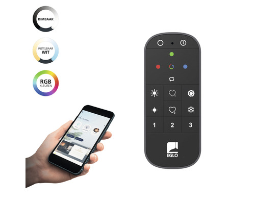 Operare prin smartphone și telecomandă