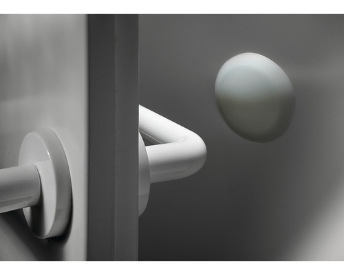 Mâner de ușă cu opritor de perete pentru ușă