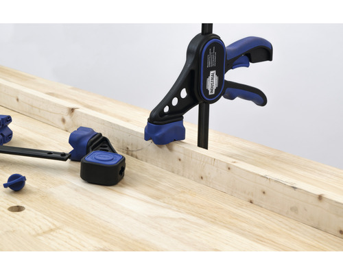 Banc de lucru cu clemă cu o singură mână și clemă unghiulară