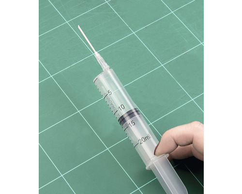 Seringă cu canulă, volum de umplere 20 mililitri