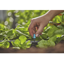Aspersor arii restrânse Micro Gardena racord 3/16", plastic negru