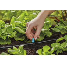Aspersor arii restrânse Micro Gardena racord 3/16", plastic negru
