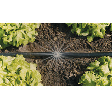 Aspersor 360° Micro Gardena GRADE 13322-20 racord 3/16", plastic negru