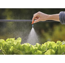 Aspersor Micro Gardena Solo 13323-20 racord 3/16", plastic negru