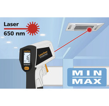 Dispozitiv de măsurare a temperaturii Laserliner cu infraroșu-thumb-4