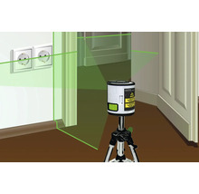 Stativ Laserliner 45 cm, pentru nivele laser