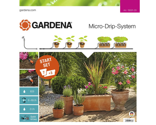 Set irigare plante în ghiveci Gardena Micro-Drip Start Set | HORNBACH