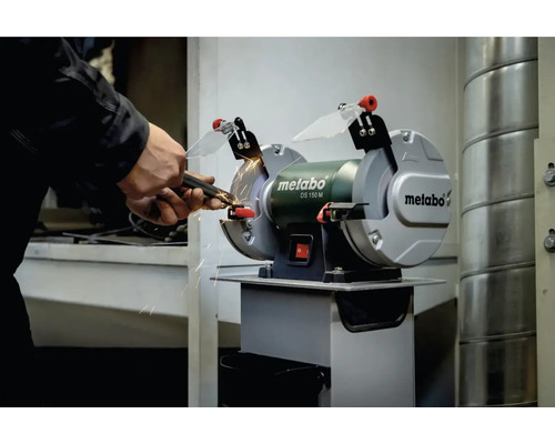 Polizor de banc dublu Metabo DS 159 M 370W Ø150mm | HORNBACH
