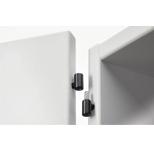 Ușă de dulap cu amortizoare de închidere a ușii