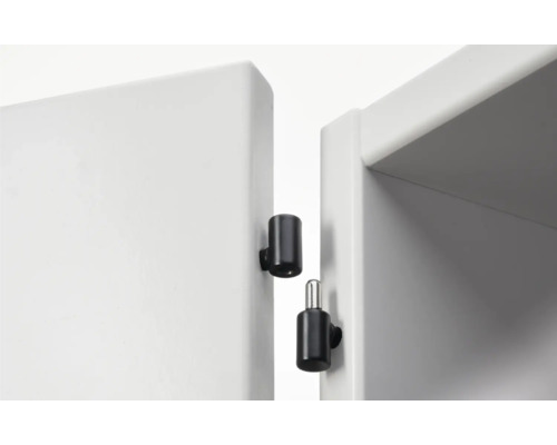 Ușă de dulap cu amortizoare de închidere a ușii