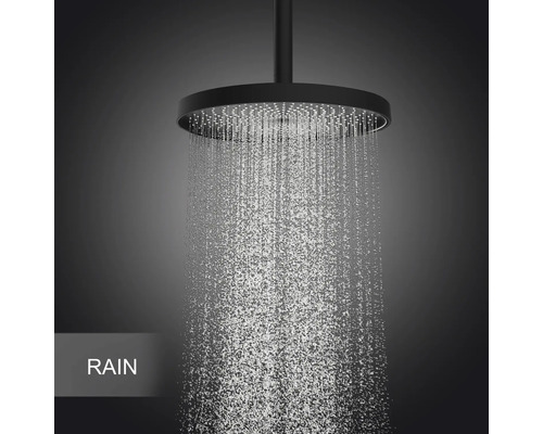 Duș cu efect de ploaie cu jet de apă