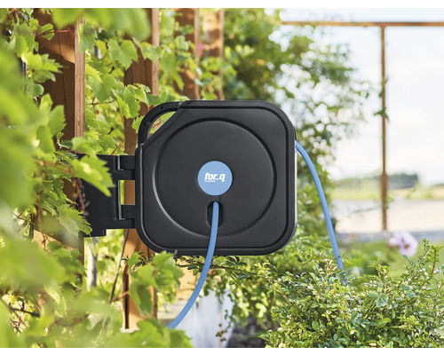 Cutie de furtun de perete cu furtun de grădină de la for.q în aer liber