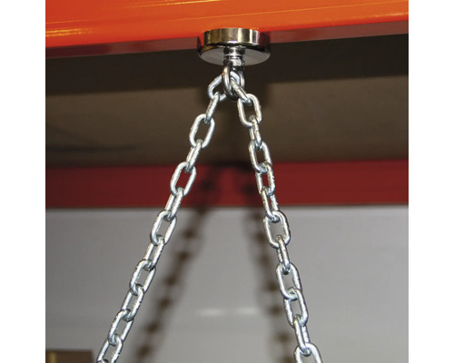 Magnet cu lanț pentru fixare