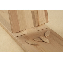 Plăcuțe de îmbinare lemn Wolfcraft 45x15x4 mm, pachet 50 bucăți-thumb-1