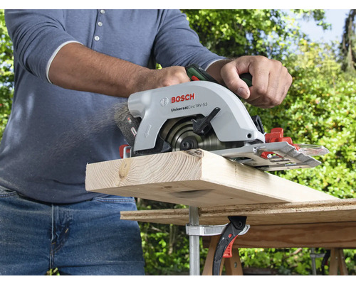 Fierăstrău circular manual Bosch UniversalCirc 18V-53, | HORNBACH