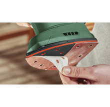 Șlefuitor delta care schimbă șmirghelul