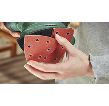 Șlefuitor triunghiular cu șmirghel interschimbabil