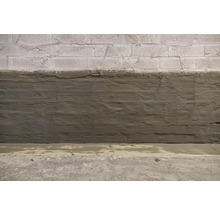 Etanșare pereți subsol cu tencuială de ciment și podea de beton