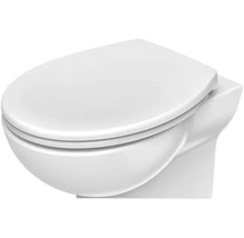 Vas WC suspendat cu spălare profundă și capac WC