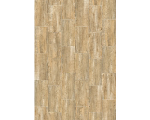 Plăci de pardoseală montate cu aspect de lemn