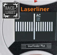Afișaj Laserliner StarFinder Plus cu iluminare de fundal