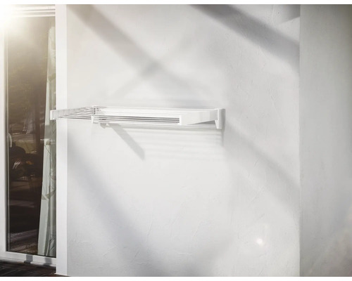 Uscător de rufe extensibil pentru montare pe perete