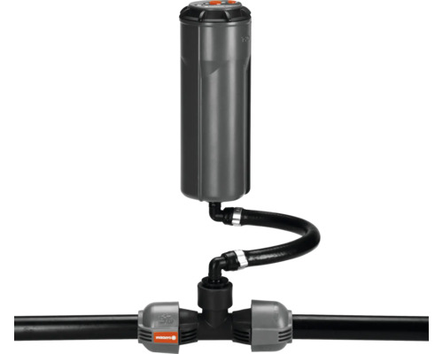 Unitate de bază Gardena Micro-Drip-System pentru reducerea presiunii și filtrare