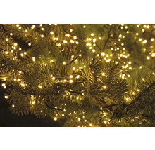 Brad de Crăciun cu ghirlandă luminoasă LED