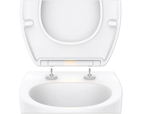 Capac WC deschis din ceramică sanitară