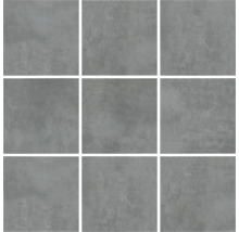 Gresie exterior / interior porțelanată rectificată MIRAVA MANHATTAN antracit mat 60x60 cm