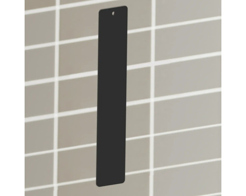 Trapă de vizitare neagră cu orificiu de inspecție