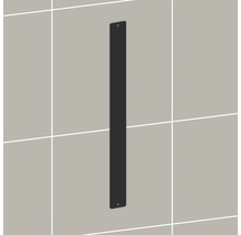 Fâșie metalică lungă și îngustă pentru montaj pe perete