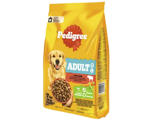Pedigree Adult hrană uscată pentru câini, 7 kg