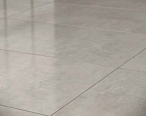 Pardoseală cu gresie și rosturi