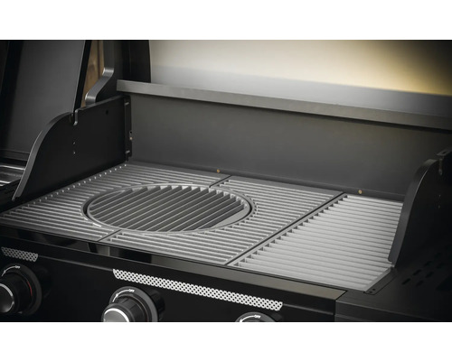 Vizualizare detaliată a unui grătar cu grătar