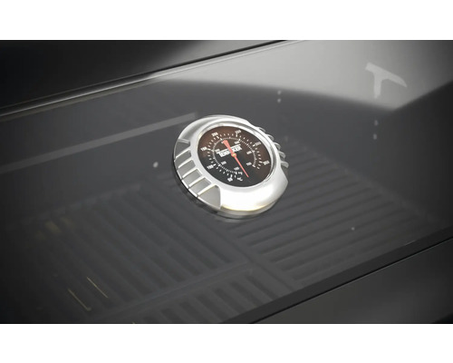 Grătar cu afișaj de temperatură în capac