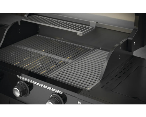 Grătar cu grătar de grătar și grătar de menținere la cald