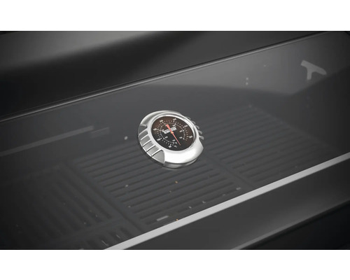 Termometru pentru grătar pe un grătar