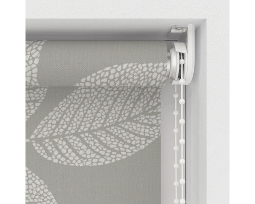 Prim-plan cu o rolă cu model de frunze și acționare cu lanț