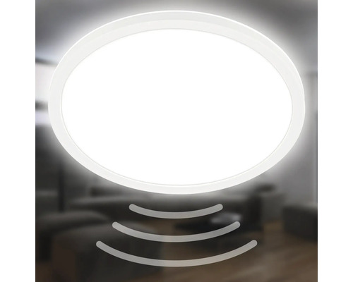 Plafonieră rotundă cu senzor de mișcare pentru iluminat interior