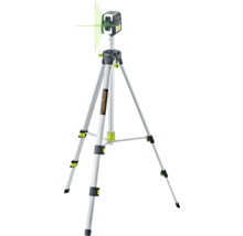 Laser cu linii în cruce pe trepied pentru nivelare