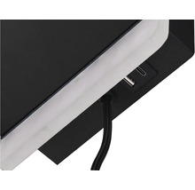 Imagine detaliată a unei lămpi cu port USB și USB-C