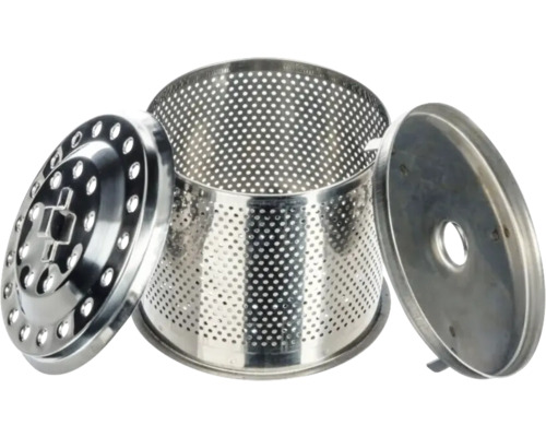Uscător de legume din oțel inoxidabil cu inserție de sită și capac