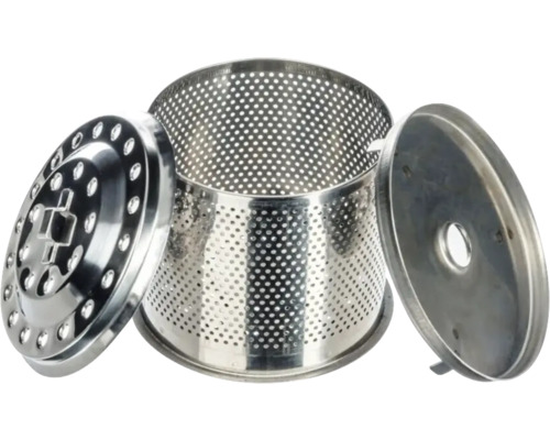 Sită din oțel inoxidabil cu două capace